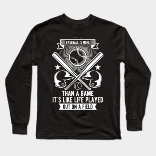 Baseball More Than Game Long Sleeve T-Shirt